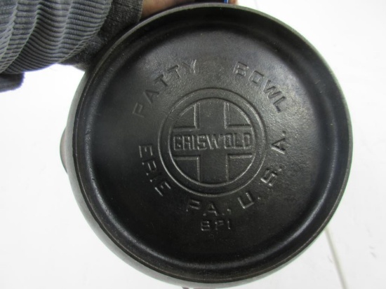 Griswold Patty Bowl 871