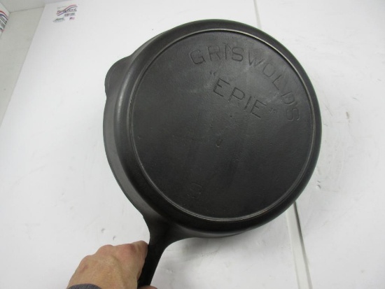 Griswold Erie Double Marked #9