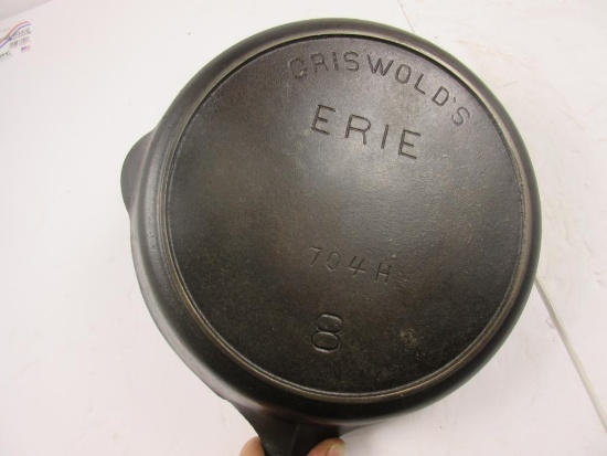 Griswold Erie #8-704H Double Marked