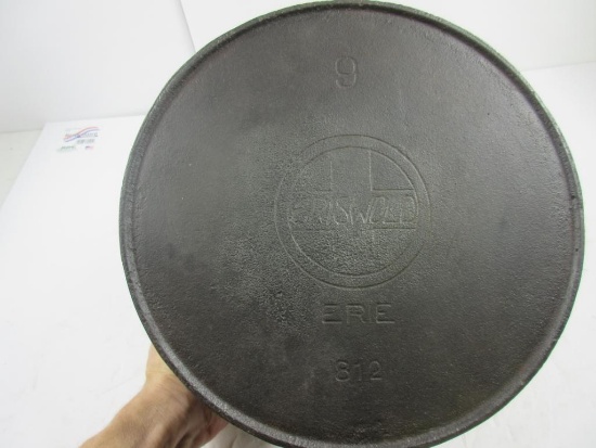 Griswold Large Block Slant #9-812 Flat Bottom