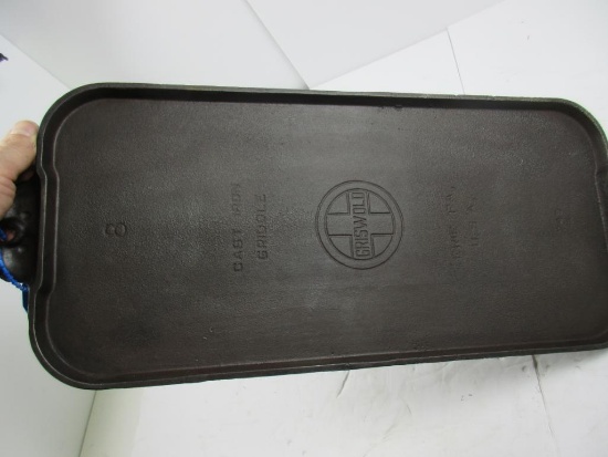 Griswold #8 Large Block Griddle