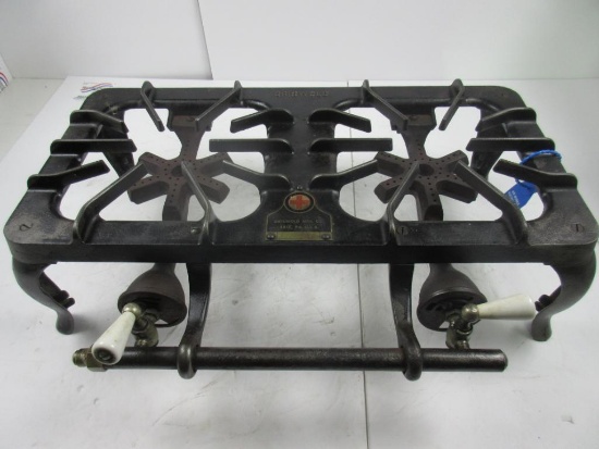 Griswold 202 with Logo Tag 2 Burner Hot plate