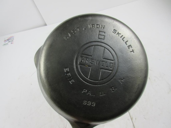 Griswold #6 LBL #699 Skillet