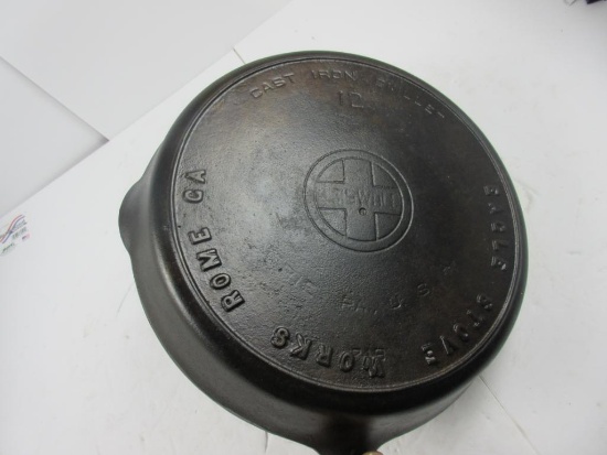 Griswold #12 LBL Eagle stove works Skillet