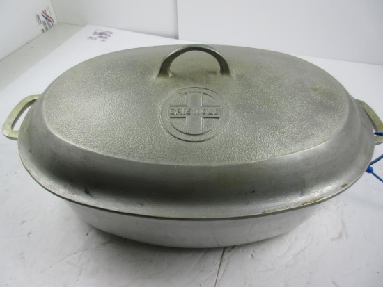 Griswold #7 Roaster with Trivet Aluminum
