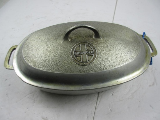 Griswold #3 Roaster with Trivet Aluminum