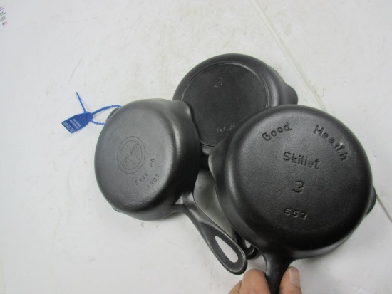 3 #3 Skillet Griswold -Good Health- Best Made
