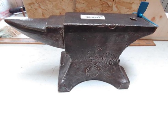 70 pound Arm and Hammer Anvil, marked LL BN. CO.