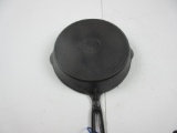 Wapak Indian Head #8 Repaired Handle Rough Skillet