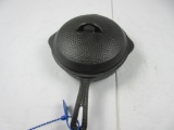 Griswold Small Block Hammered #5 Skillet and Lid