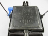 Fanner MFG CO.Cleveland Oh. #8 High Base Waffle Iron