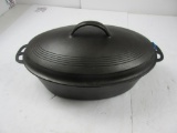 Wagner 1283 Oval Roaster wiht Trivet