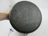 Griswold #8 Large Block Flat Bottom Kettle