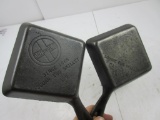 2 Griswold Square Egg Skillets