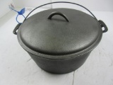 Wapak #10 Dutch Oven Pitted