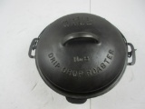 Wagner #1268E #8 Drip Drop Roaster inside Super Clean pitting on bottom