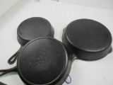 Griswold #7 Slant #8 Slant #10 Slant ALL with Pitting