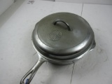 Griswold #9 LBL Skillet with Lid chrome
