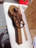 Good Early Wooden Blower, chain drive