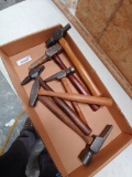 Lot of 6 blacksmith hammers