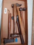 6 Blacksmith Hammers Kline and Sons Rounding
