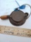 Miniature or salesman sample Wagner Waffler Iron wood handle