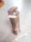 Rare hand pump 3 chime air horn, brass, leather inside should be replaced