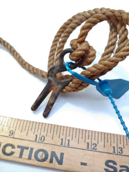 Rare Early Shock Tie with Rope...