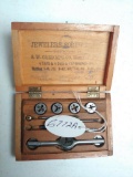 S.W. Carx Co. Miniature Jewelers tap and die set