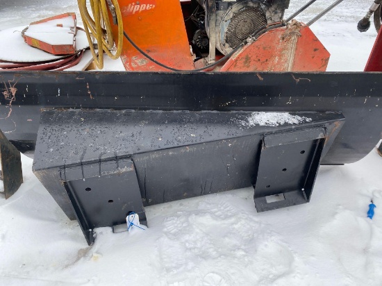 Angled Skidloader Push Blade
