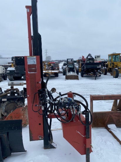 Worksaver Co Hydraulic Post Ram Skidloader Attachment