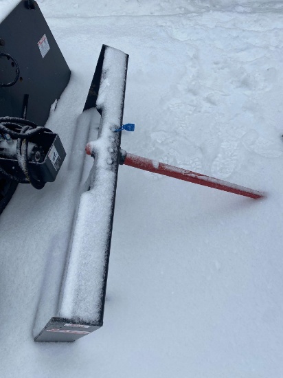Kivel Co Bale Spear Attachment for Skidloader