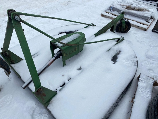 John Deere 506, 5ft 3pt brushog