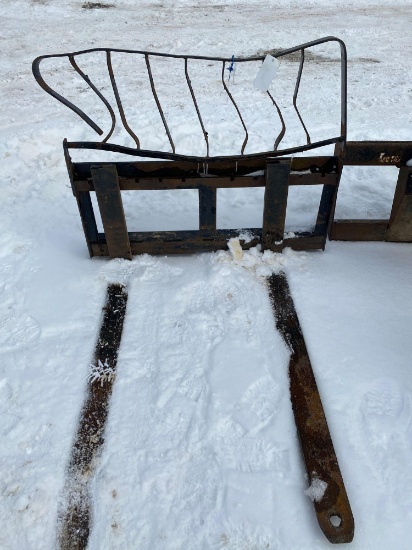 Walco Equip Co 48in Skidloader forks