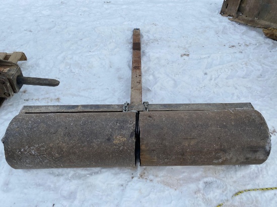 Pull behind low pro 58in roller