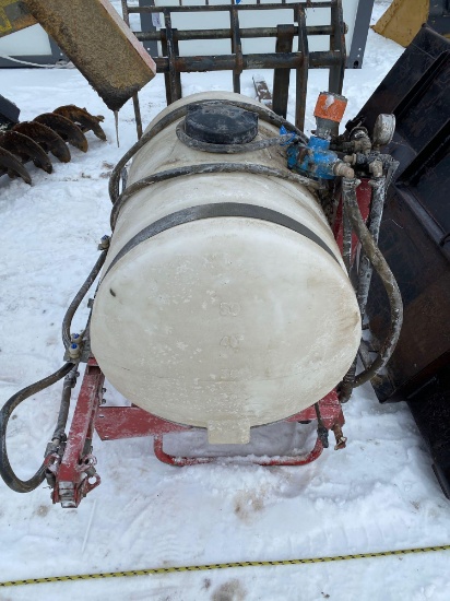 4 wheeler mount sprayer unit