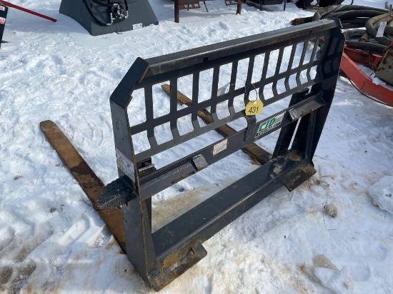 CID Co 48in Skidloader Forks