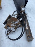 Lowe Co hydraulic auger attachment