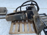 Edge Co HB3 Hydraulic Concrete Breaker Attachment for Skidloader