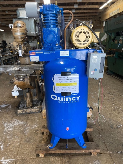 (16819)- Quincy air compressor