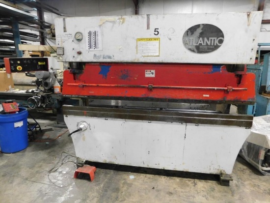 (16831)- ATLANTIC HYDRAULIC PRESSBRAKE MODEL# HD 75-8 8 FT. X 75 TON CAPACITY