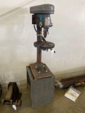 (13656)- Gourdin Power 14 inch drill press, hydraulic powered