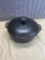 Griswold Wagner Ware No. 8 Cast Iron Dutch Oven with lid