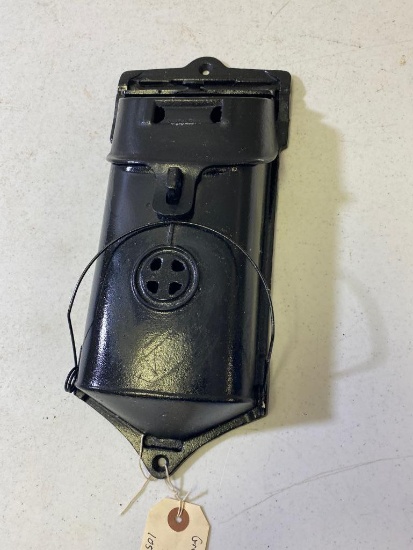 Griswold Cast Iron Mailbox, with metal spring