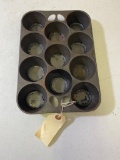 No. 10 Cast Iron Muffin Pan