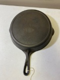 Griswold no. 8 Slant Block Logo cast Iron Skillet w/ heat ring