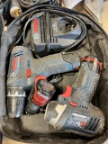 Bosch drill driver set, lithium-ion rechargeable