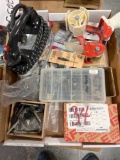 Box Lot clamps parts/ countersink bits iron