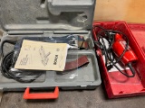Milwaukee 1/2 reversing angle drill and Bosch compact belt sander model 1278VS