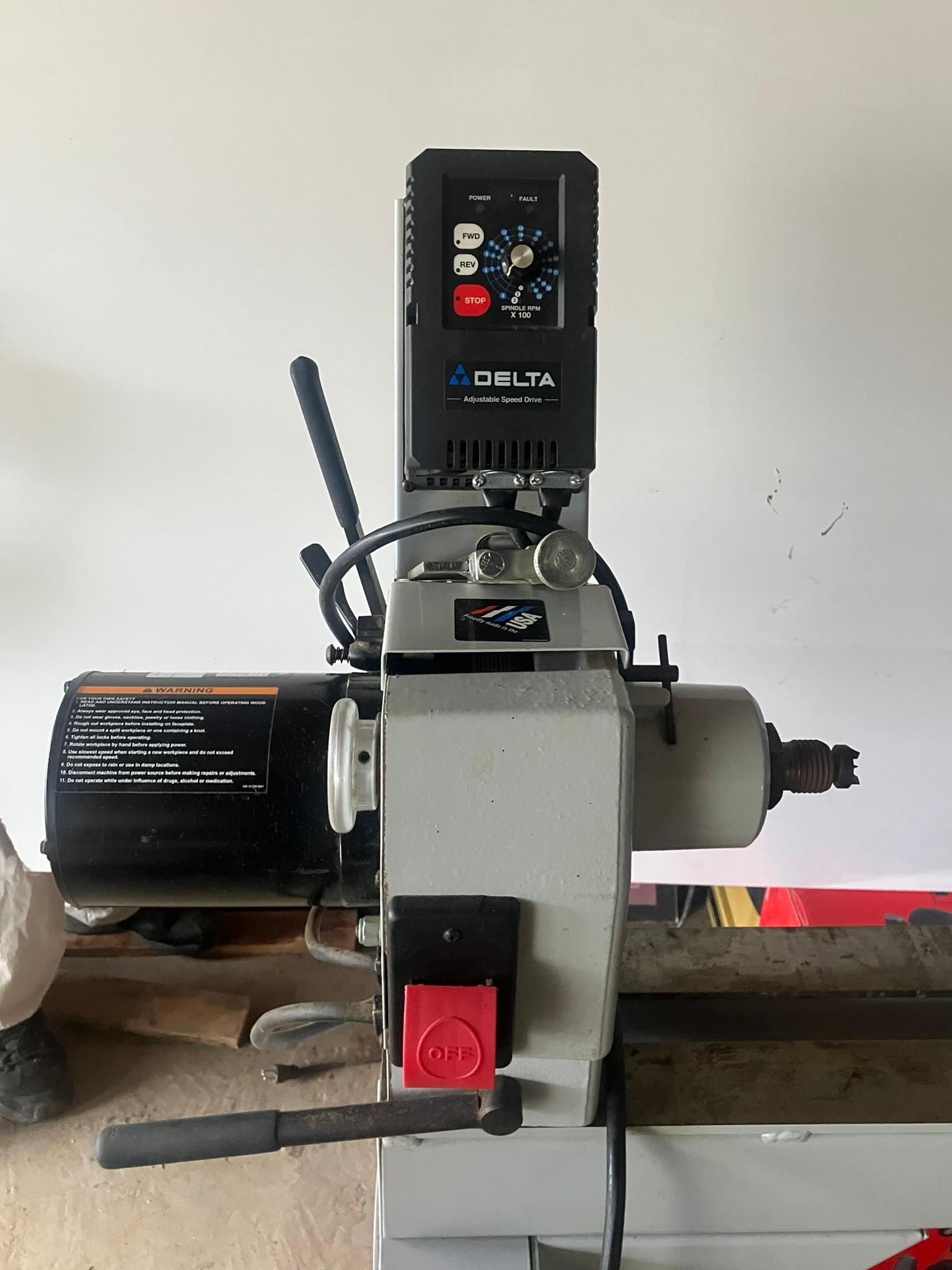 Delta on sale 1642 lathe
